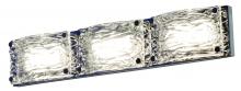 AFX Lighting, Inc. GLCV220524L30D1PC - Glacier Vanity LED 30W - Polished Chrome - Clear