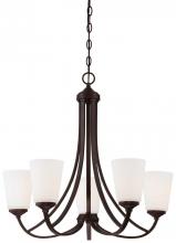 Minka-Lavery 4965-284 - 5 LIGHT CHANDELIER