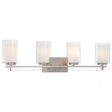 Minka-Lavery 6104-84 - 4 LIGHT BATH BAR