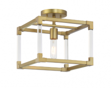 Minka-Lavery 1455-695 - 1 LIGHT SEMI FLUSH