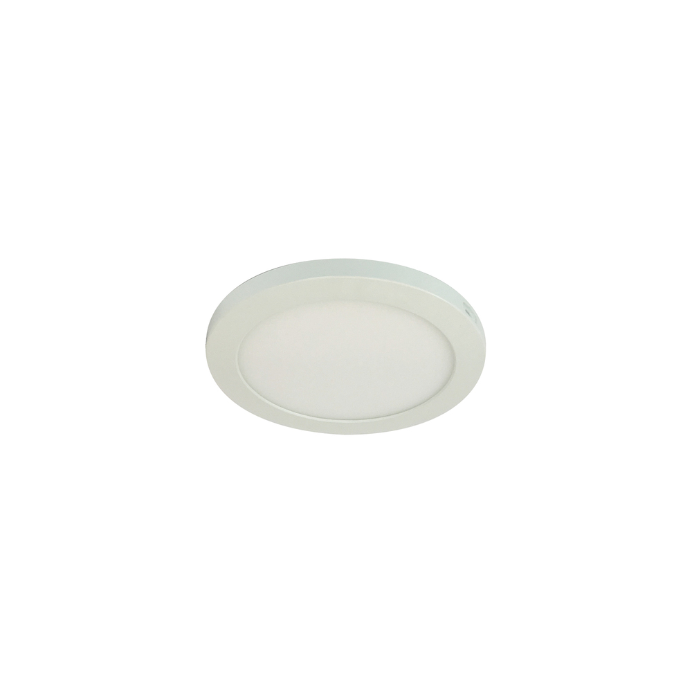 6" ELO+ Surface Mounted LED, 700lm / 12W, 4000K, 90+ CRI, 120V Triac/ELV Dimming, White