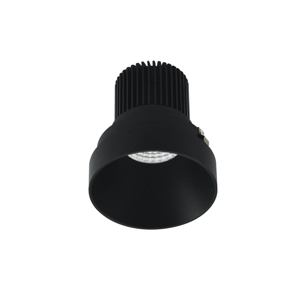 4" Iolite LED Round Trimless Downlight, 1000lm / 14W, 4000K, Black Finish