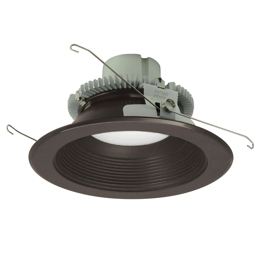 6" Cobalt Click LED Retrofit, Baffle, 750lm / 10W, 3500K, Bronze Baffle / Bronze Flange