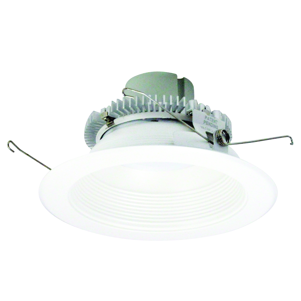 6" Cobalt Click LED Retrofit, Baffle, 750lm / 10W, Comfort Dim, Matte Powder White Baffle /