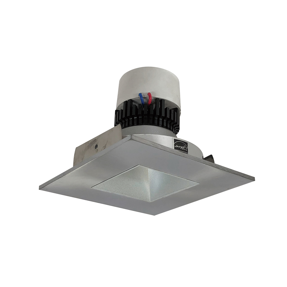 4" Pearl LED Square Retrofit Reflector with Square Aperture, 1000lm / 12W, 3500K, Haze Reflector