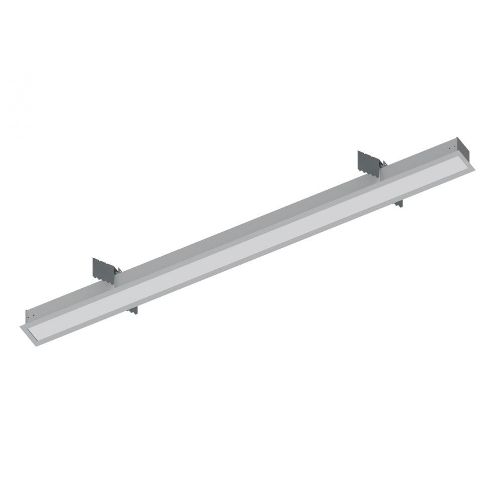 4' L-Line LED Recessed Linear, 4200lm / 3500K, Aluminum Finish