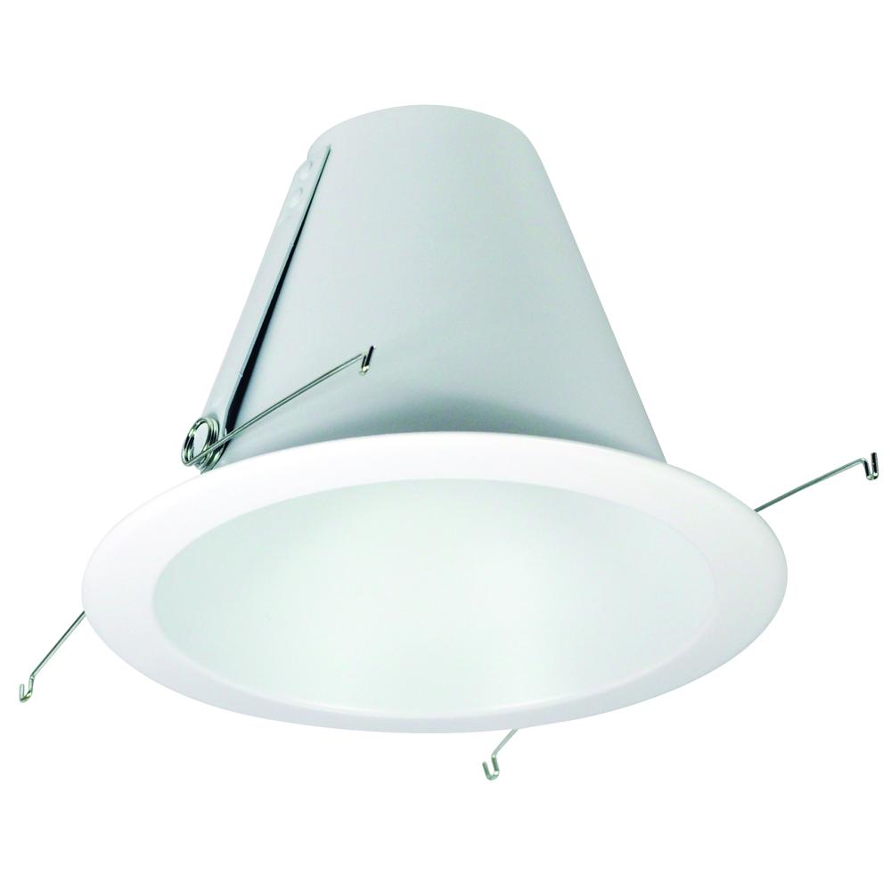 6" Air-Tight Aluminum Cone Reflector, White