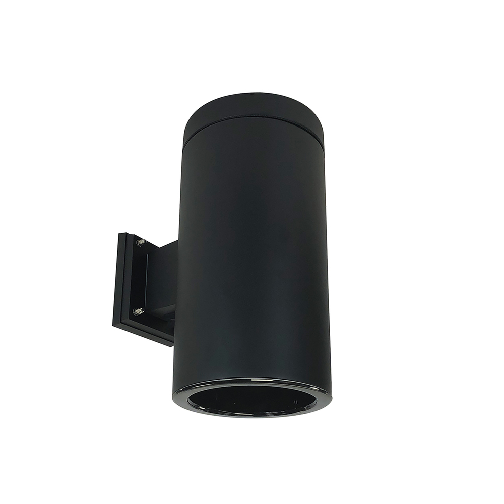 6" Sapphire III Wall Mount Black Cylinder, Black Reflector/Black Flange, 120V; Phase Dimming,