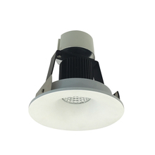 Nora NIR-4RNB35XWW/10 - 4" Iolite LED Round Bullnose Retrofit, 1000lm / 12W, 3500K, White Finish