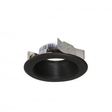 Nora NLCBS-4W521240BZ - 4" Cobalt Shallow High Lumen LED Trim, Round Baffle, 1250lm, 4000K, Bronze