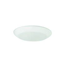  NLOPAC-R4T2440W - 4" AC T24 Opal LED Surface Mount, 850lm / 13W, 4000K, White finish