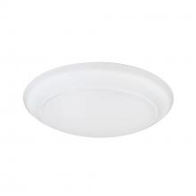  NLOPAC2-R6509T2440W - 6" AC Opal LED Surface Mount, 1100lm / 16.5W, 4000K, White finish