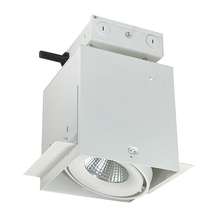 Nora NMRTLG-11D6L1935SW - LED Trimless 1-Head MLS Housing, 30W / 2100lm per Head, 3500K, 16-Degrees Spot, White, 120-277V