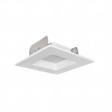 Nora NOXAC-43627WW/HL - 4&#34; AC Onyx Square LED Retrofit Reflector, 1000lm / 14.5W, 2700K, White Finish