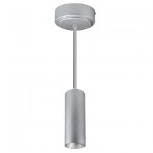  NYLM-2ST40XSSLE3A/12 - 2" iLENE 12" Stem Mount Mini Cylinder, 1000lm, 15W, 4000K, Silver, 120V Triac/ELV Dimming