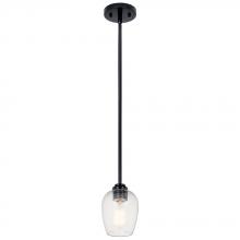 Kichler 44380BKCS - Mini Pendant 1Lt