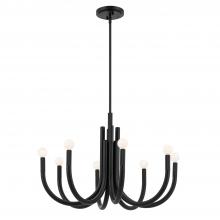 Kichler 52550BK - Chandelier 8Lt