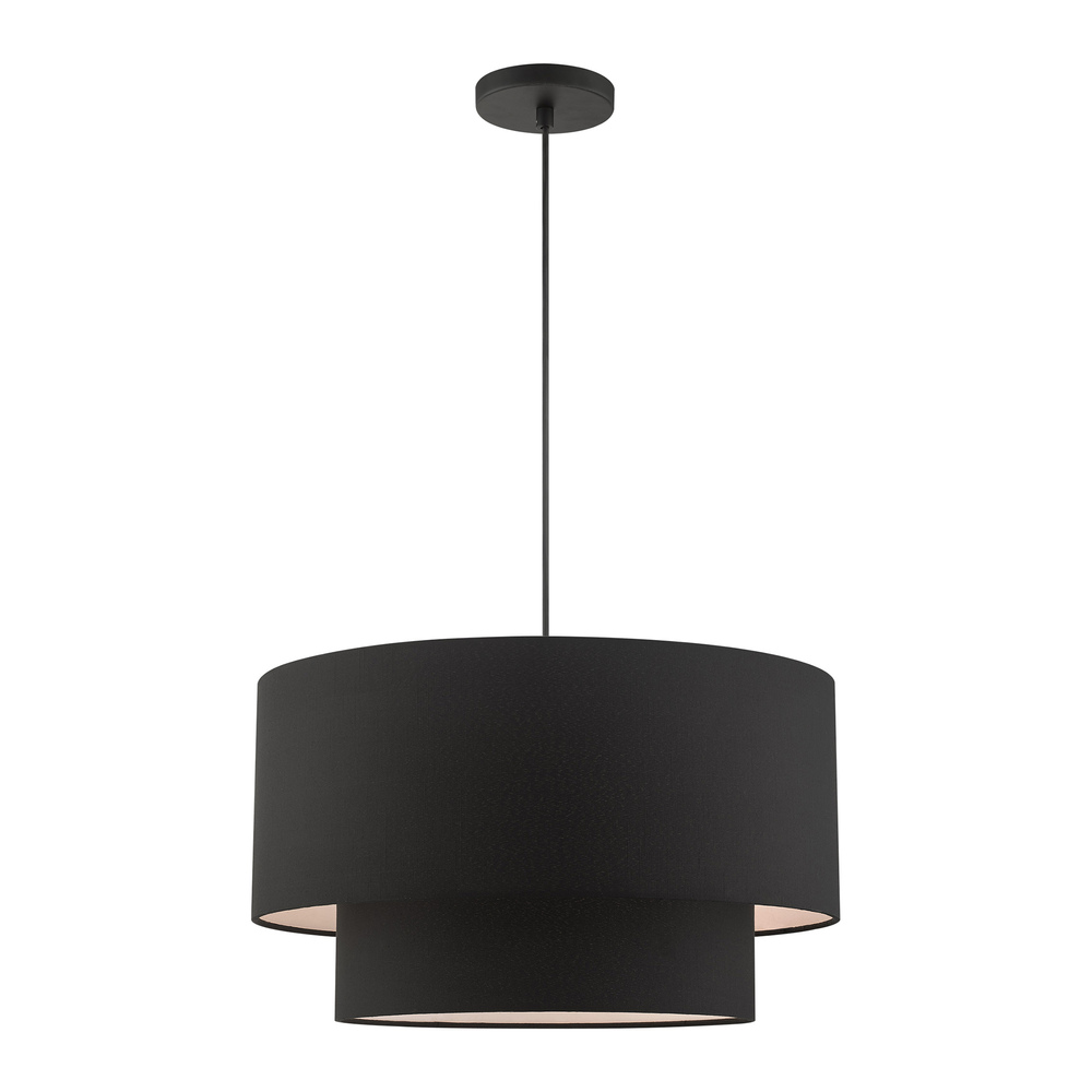 3 Lt Black  Pendant