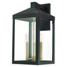 Livex Lighting 20585-07 - 3 Lt BZ Outdoor Wall Lantern