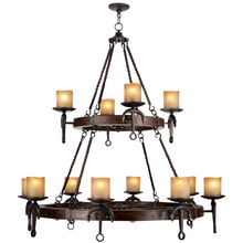 Livex Lighting 4869-67 - 12 Light Olde Bronze Chandelier