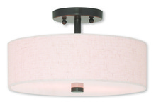 Livex Lighting 52134-92 - 2 Light English Bronze Ceiling Mount