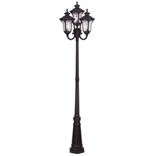 Livex Lighting 7869-07 - 4 Light Bronze Outdoor 4 Head Post