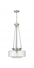 Innovations Lighting 221-1P-SN-G694-16 - Bridgeton - 1 Light - 16 inch - Satin Nickel - Chain Hung - Pendant