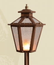 The Coppersmith BSPL12V - Bayou Street Path Light 12 Volt