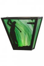 Meyda Green 145158 - 13" Wide Golf Wall Sconce