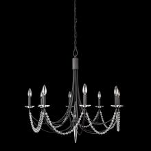 Varaluz 350C08CB - Brentwood 8-Lt Chandelier - Carbon Black