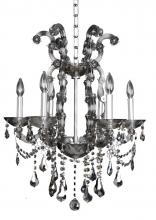 Kalco Allegri 023455-010-FR001 - Brahms 6 Light Chandelier