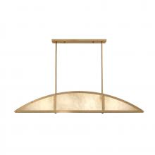 Savoy House 1-6219-4-322 - Legacy 4-Light Linear Chandelier in Warm Brass by Breegan Jane