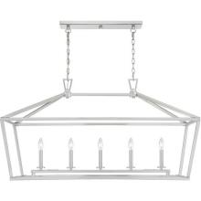 Savoy House 1-424-5-SN - Townsend 5-Light Linear Chandelier in Satin Nickel