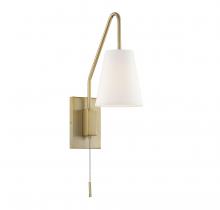 Savoy House 9-0900CP-1-322 - Owen 1-Light Adjustable Wall Sconce in Warm Brass