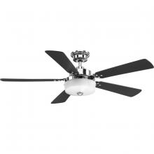 Progress P2578-1530K - Tempt Collection 52" Five Blade Ceiling Fan