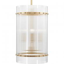 Progress P500457-205 - Seville Collection 4-Light Soft Gold Contemporary Foyer Light