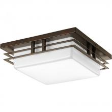 Progress P3447-2030K9 - Helm Collection One-Light 11" LED Flush Mount