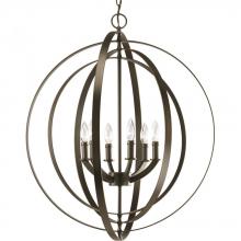 Progress P3889-20 - Equinox Collection Six-Light Foyer Pendant