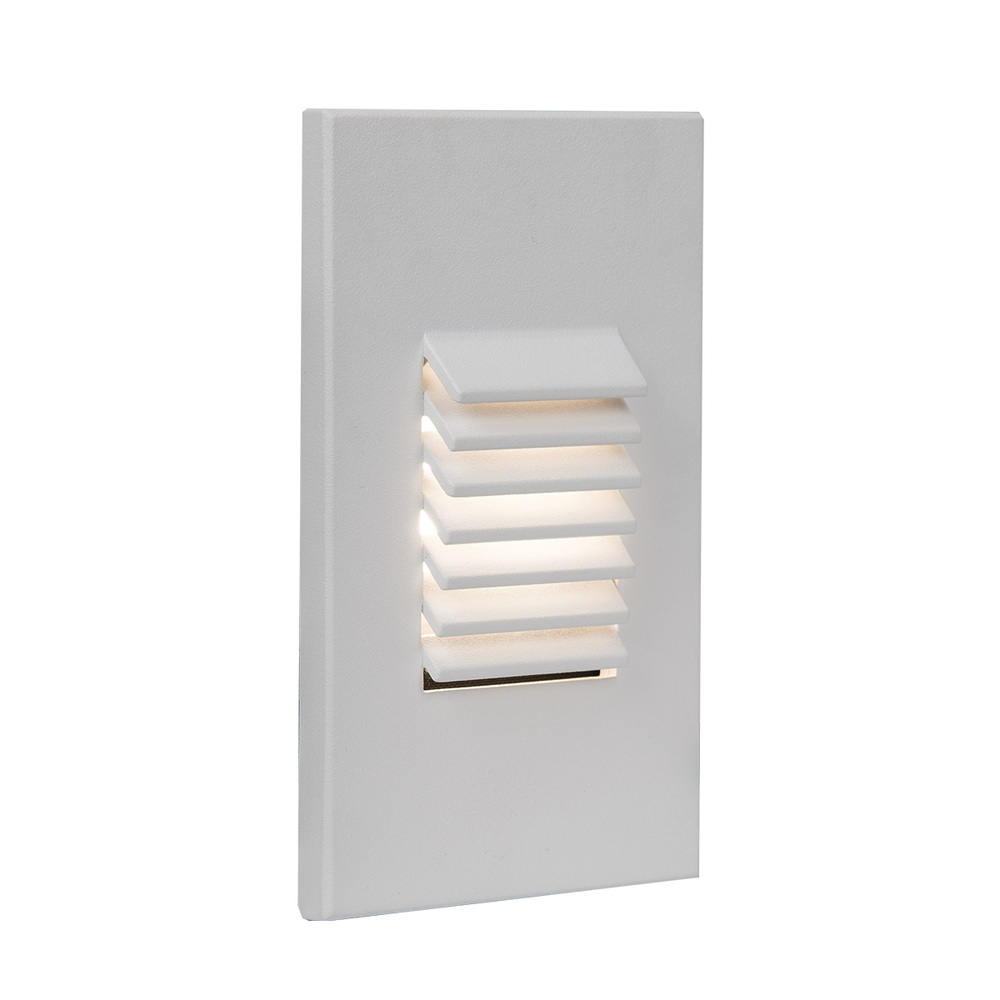 LED Vertical Louvered Step and Wall Light