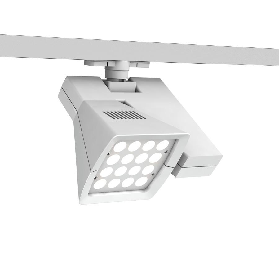 LED TRACK FIXTURE - 40W 3000K FLOOD