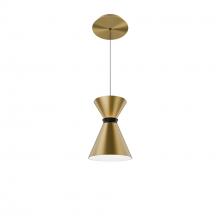 WAC US PD-57108-40-BK/AB - Pin Up Pendant Light