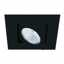  R2BSA-N930-BK - Ocularc 2.0 LED Square Adjustable Trim with Light Engine and New Construction or Remodel Housing