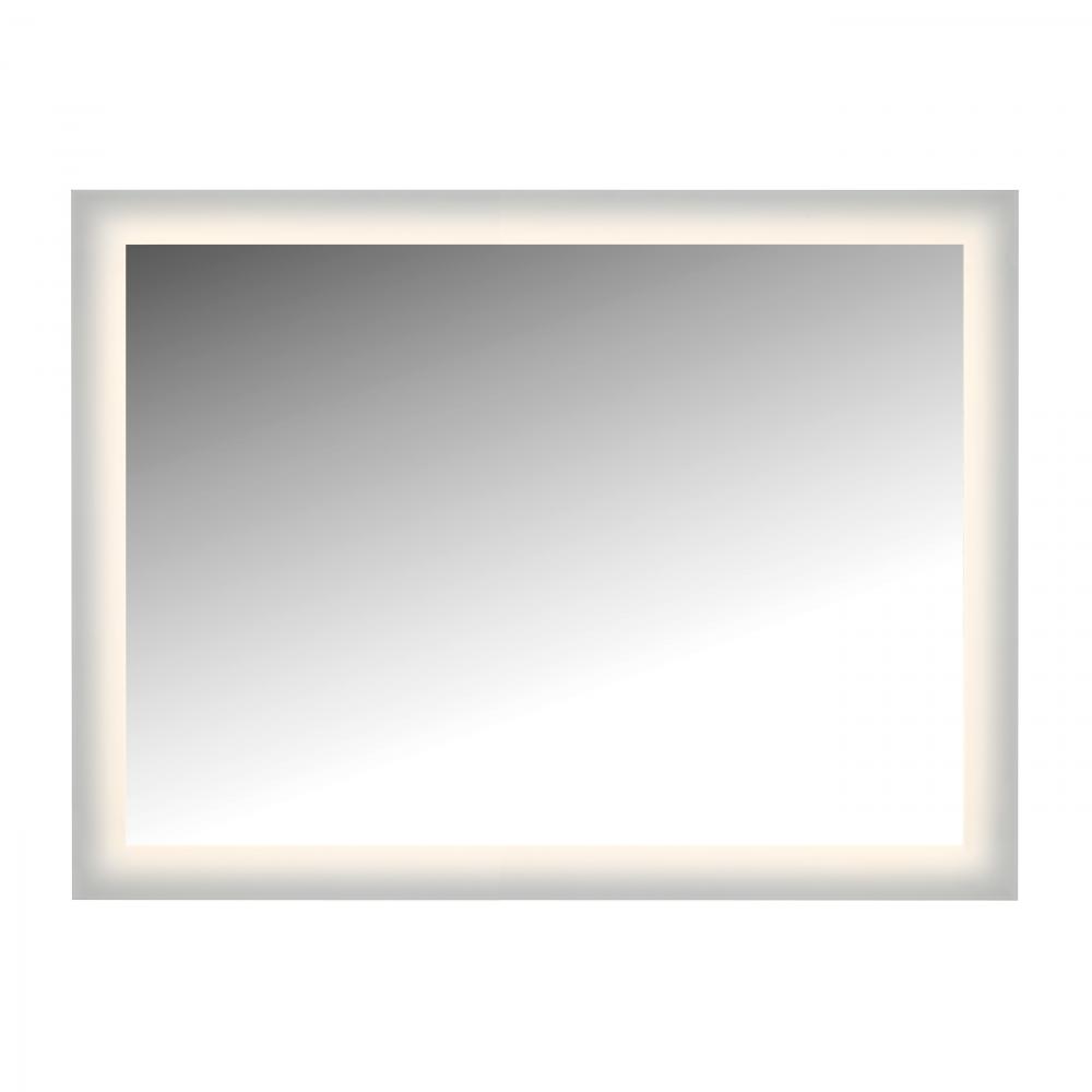 48x36" LED Wall Glow Mirror with Diffuser