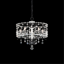 Schonbek 1870 TC1018N-59H - Bella Rose 5 Light 120V Chandelier in Ferro Black with Clear Heritage Handcut Crystal