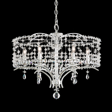  TC1024N-22H - Bella Rose 6 Light 120V Chandelier in Heirloom Gold with Clear Heritage Handcut Crystal