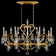 Schonbek 1870 3795N-51H - Renaissance 12 Light 120V Chandelier in Black with Clear Heritage Handcut Crystal