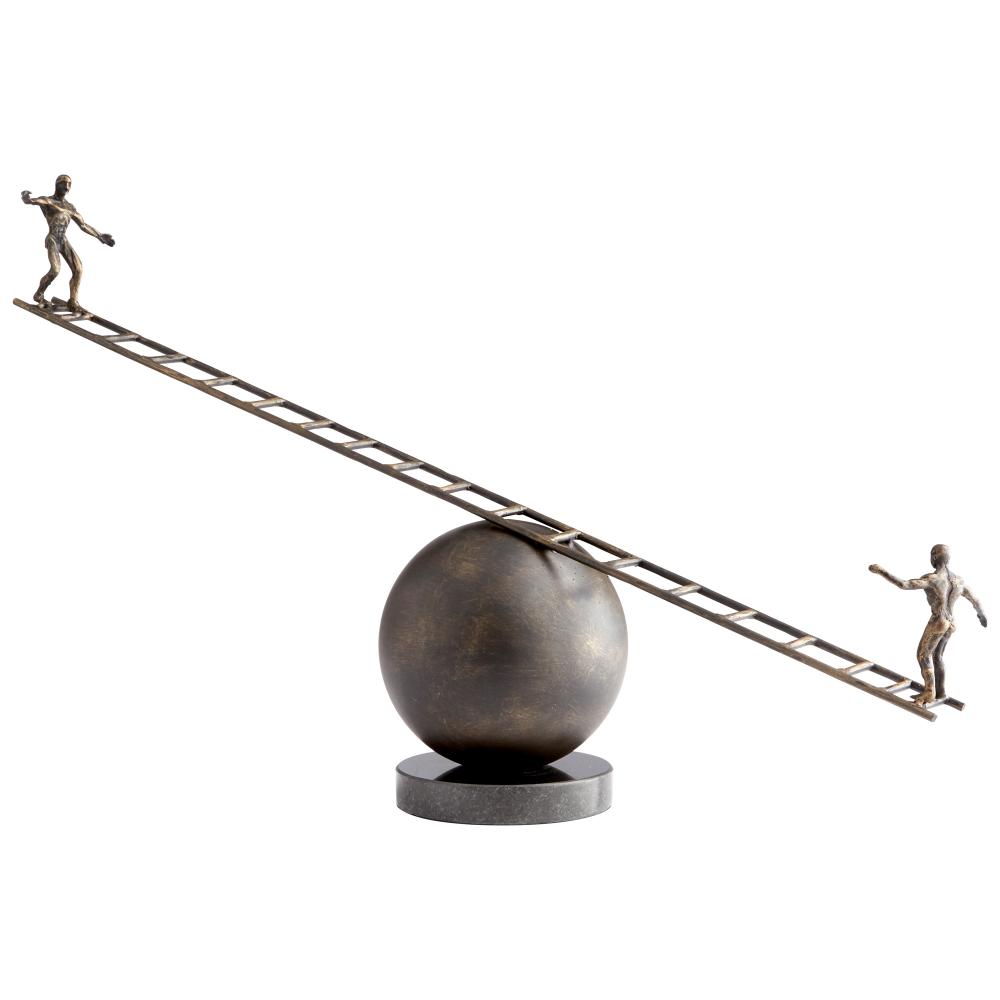 Teeter Sculpture | Bronze