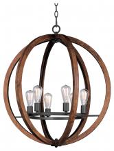  20918APAR - Bodega Bay-Single-Tier Chandelier