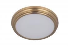 Craftmade X6613-SB-LED - X66 Series 1 Light 13" LED Flushmount in Satin Brass