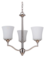 Craftmade 41723-PLN - 3 Light Chandelier